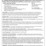 Oregon DMV Form 735-0366 Packet. Renewal Application for Three Year Business Certificate - PACKET