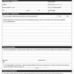 Oregon DMV Form 735-6616. Snowmobile Safety Instructor Application