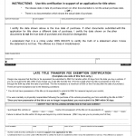 Oregon DMV Form 735-6775. Certification of Vehicle Date of Purchase