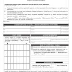 Oregon DMV Form 735-7069. Application for Approval of Veteran Group Plates