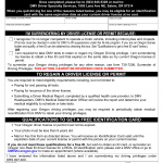 Oregon DMV Form 735-7206A. Quit Driving Form