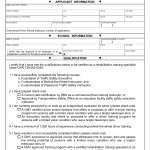 Oregon DMV Form 735-7273. Rehabilitation Training Specialist Application