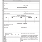 PA DOT Form DL-3805. Ignition Interlock Employment Exemption Affidavit