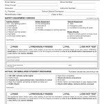 PA DOT Form DL-720. Pennsylvania School Bus Driver Recertification Skills Test