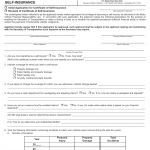 PA DMV Form MV-219. Application for Renewal of Certificate of Self Insurance