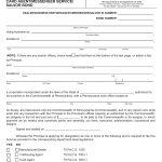 PA DMV Form MV-375. Manufacturer / Full Agent / Card Agent / Messenger Services / Salvor Bond Form