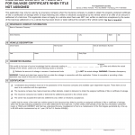 PA DMV Form MV-4IS. Insurance Company Application for Salvage Certificate When Title Not Assigned