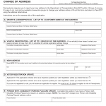 PA DMV Form MV-63. Change of Address for Driver's License, Photo ID and Vehicle Registration