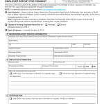 PA DMV Form MV-73B. Messenger and / or Agent service Employee Report for PennDOT