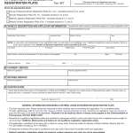 PA DMV Form MV-904RL. Application For Legislative Registration Plate