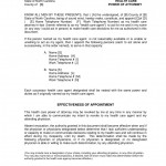 Health Care Power of Attorney Health Care Power of Attorney
