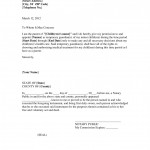 Power of attorney letter