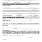 Form REG 5065. Registered Owner Notarized Certification