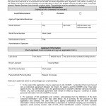 SCDMV Form AD-900C. (For Law Enforcement or Coroners) Application for Member Services and Data Requests