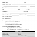 SCDMV Form EVR-7. Service Provider Application for Electronic Vehicle Registration Titling Program