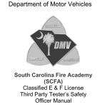 SCDMV Form SCFA Manual. South Carolina Fire Academy Manual