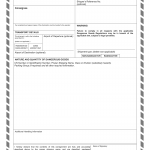 Dangerous Goods Declaration (DGD) Dangerous Goods Declaration (DGD)