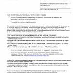 Form SSA-1372-BK-FC. Advanced Notice of Termination of Child's Benefits (Foreign Claims)