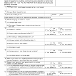 SSA-16. Application for Disability Insurance Benefits
