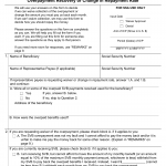 Form SSA-2032-BK. Request for Waiver of Special Veterans Benefits (SVB) Overpayment Recovery or Change in Repayment Rate
