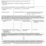 Form SSA-24. Application for Survivors Benefits (Payable Under Title II of the Social Security Act)