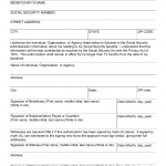 Form SSA-2935. Authorization to the Social Security Administration to Obtain Personal Information