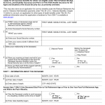 Form SSA-7-F6. Application for Parent's Insurance Benefits