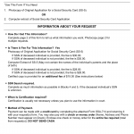 Form SSA-711. Request for Deceased Individual's Social Security Record