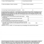 Form SSA-766. Statement of Self-Employment Income