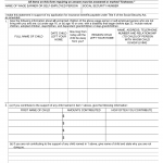 Form SSA-781. Certificate of Responsibility for Welfare and Care of Child