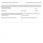 Form SSA-8510. Authorization for the Social Security Administration to Obtain Personal Information