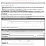 GA DMV Form T-19A Affidavit of Authority To Receive Title(s) and or Title Documents for a Company, Corporation or Partnership