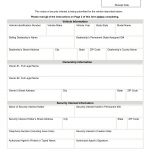 GA DMV Form T-53D Notice of Security Interest