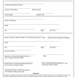 GA DMV Form T-77 Lien or Security Interest MV Title Release