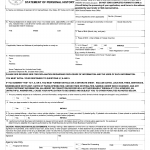 SBA Form 912. Statement of Personal History