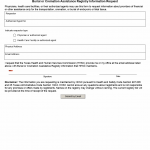 TX HHS Form 1018. Burial or Cremation Assistance Registry Information Request