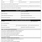 TX HHS Form 1040. CFC Non-Waiver Packet Information and Checklist