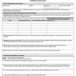 TX HHS Form 1064. Habilitative Assessment