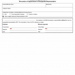 TX HHS Form 1721. Revocation of Appointment of Designated Representative