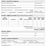 TX HHS Form 2029. Information Worksheet - POS Contract