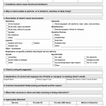 TX HHS Form 2059. Summary of Client's Need for Service