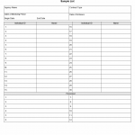 TX HHS Form 2151. Sample List