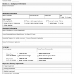 TX HHS Form 2190. Capacity Assessment for Self-Care and Financial Management