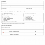 TX HHS Form 2325. Adult Foster Care Program Orientation Checklist