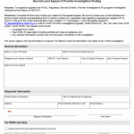 TX HHS Form 2349. Second Level Appeal of Provider Investigation Finding