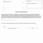 TX HHS Form 2423. Request for Medical Evidence