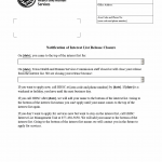 TX HHS Form 2442. Notification of Interest List Release Closure