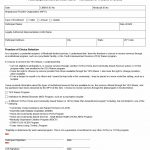 TX HHS Form 2809. Youth Empowerment Services Waiver  Verification of Freedom of Choice