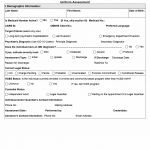 TX HHS Form 3020. Uniform Assessment