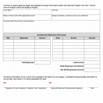 TX HHS Form 3051. Statement of Self-Employment Income